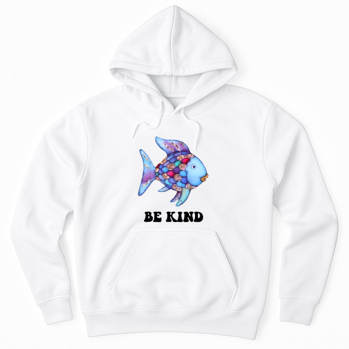 Rainbow Fish Teacher Life Teaching Back To School Hoodie