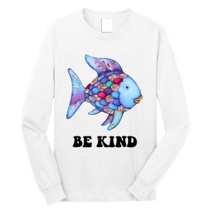 Rainbow Fish Teacher Life Teaching Back To School Long Sleeve Shirt