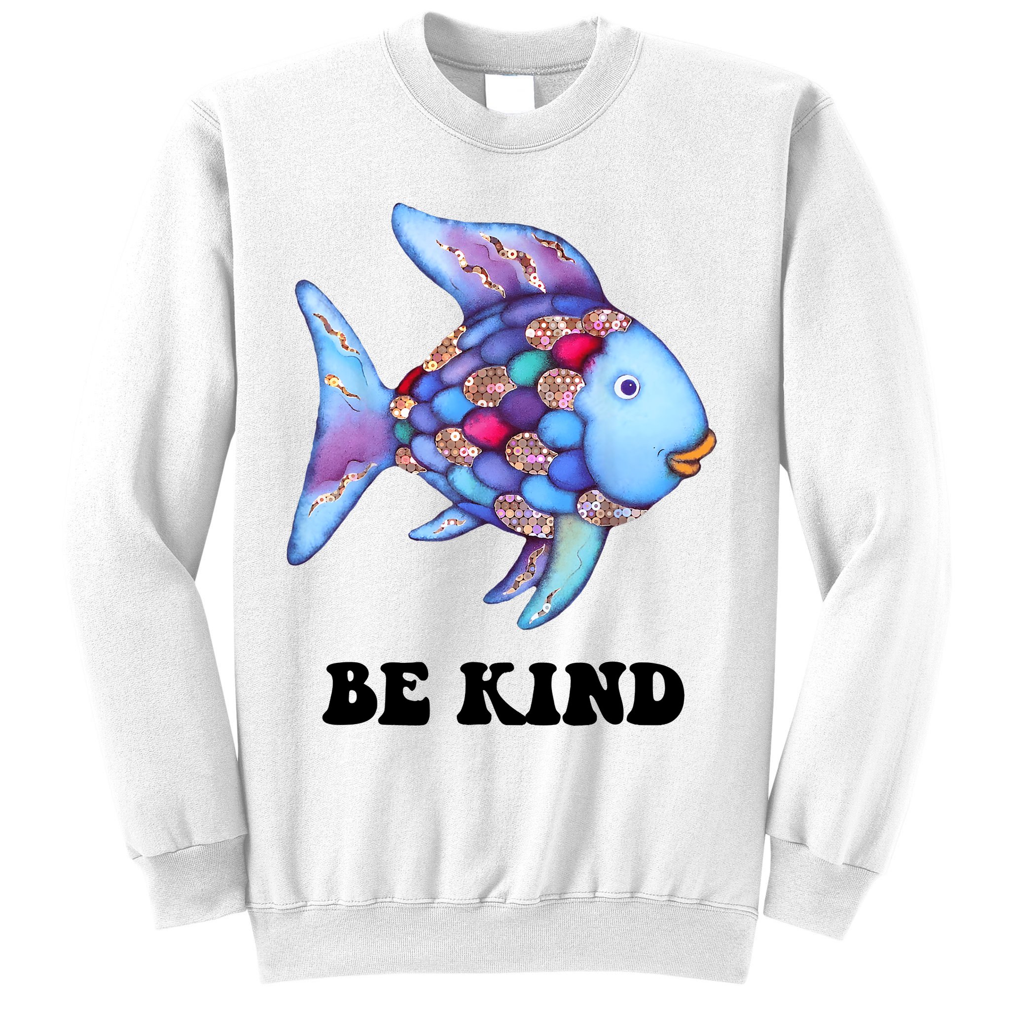 Rainbow Fish Teacher Life Teaching Back To School Sweatshirt