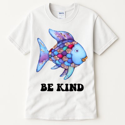 Rainbow Fish Teacher Life Teaching Back To School Tall T-Shirt