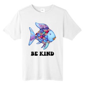 Rainbow Fish Teacher Life Teaching Back To School Tall Fusion ChromaSoft Performance T-Shirt