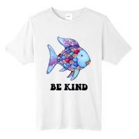 Rainbow Fish Teacher Life Teaching Back To School Tall Fusion ChromaSoft Performance T-Shirt