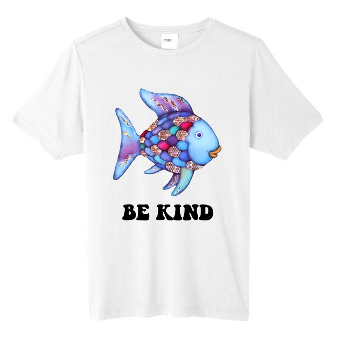 Rainbow Fish Teacher Life Teaching Back To School Tall Fusion ChromaSoft Performance T-Shirt