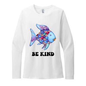 Rainbow Fish Teacher Life Teaching Back To School Womens CVC Long Sleeve Shirt