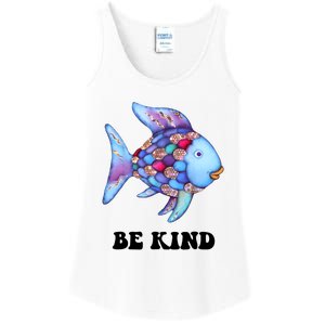 Rainbow Fish Teacher Life Teaching Back To School Ladies Essential Tank