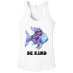 Rainbow Fish Teacher Life Teaching Back To School Ladies PosiCharge Competitor Racerback Tank