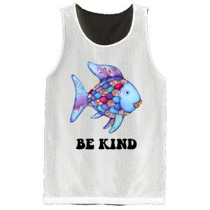 Rainbow Fish Teacher Life Teaching Back To School Mesh Reversible Basketball Jersey Tank