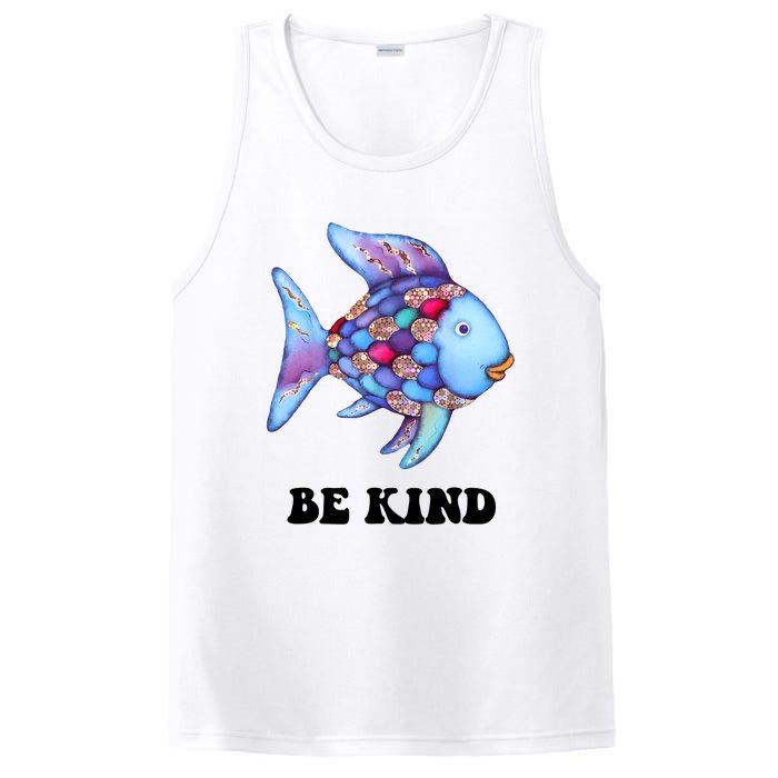 Rainbow Fish Teacher Life Teaching Back To School PosiCharge Competitor Tank