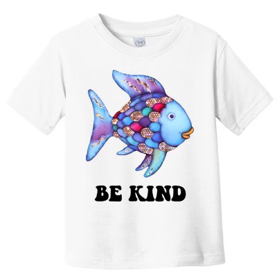Rainbow Fish Teacher Life Teaching Back To School Toddler T-Shirt