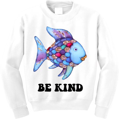 Rainbow Fish Teacher Life Teaching Back To School Kids Sweatshirt