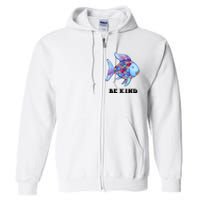 Rainbow Fish Teacher Life Teaching Back To School Full Zip Hoodie