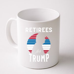 Retirees For Trump 2024 Take America Back Election Great Gift Coffee Mug