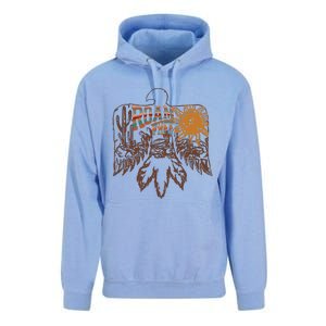 Roam Free Thunderbird Nashville Music City Unisex Surf Hoodie