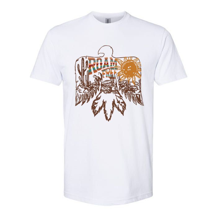 Roam Free Thunderbird Nashville Music City Softstyle CVC T-Shirt