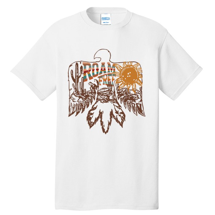 Roam Free Thunderbird Nashville Music City Tall T-Shirt