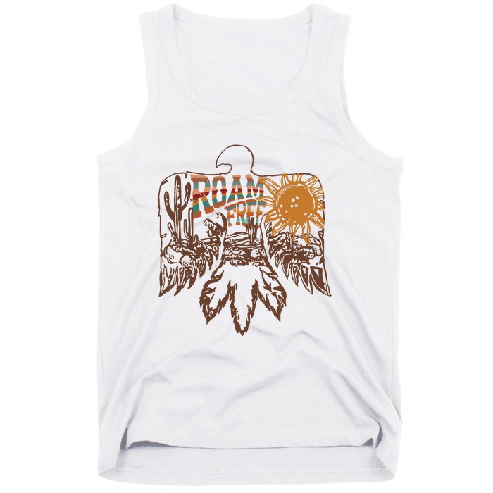 Roam Free Thunderbird Nashville Music City Tank Top