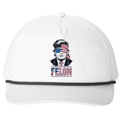 Rally For Trump 2024 Unite For Donald Trump Presidency Snapback Five-Panel Rope Hat