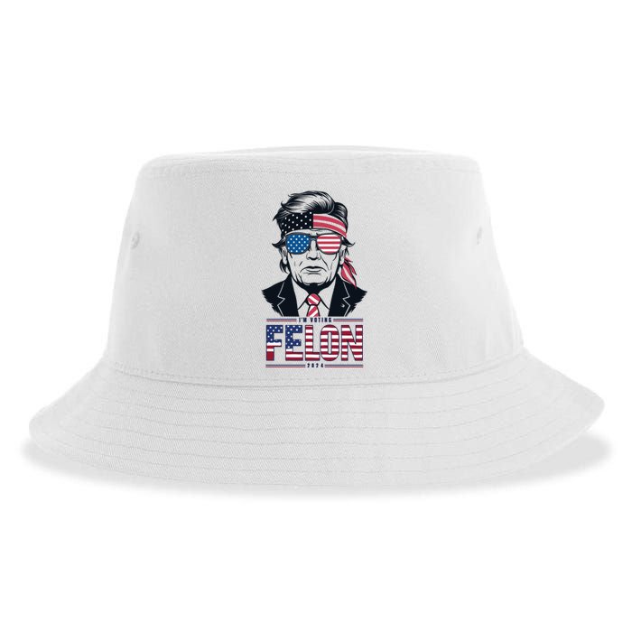 Rally For Trump 2024 Unite For Donald Trump Presidency Sustainable Bucket Hat