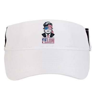 Rally For Trump 2024 Unite For Donald Trump Presidency Adult Drive Performance Visor