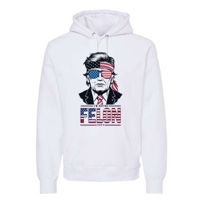 Rally For Trump 2024 Unite For Donald Trump Presidency Premium Hoodie