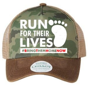 Run For Their Lives #Bring Them Home Now Legacy Tie Dye Trucker Hat