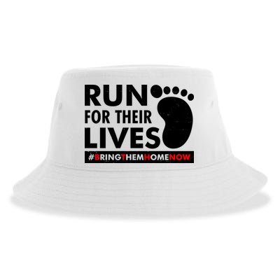Run For Their Lives #Bring Them Home Now Sustainable Bucket Hat