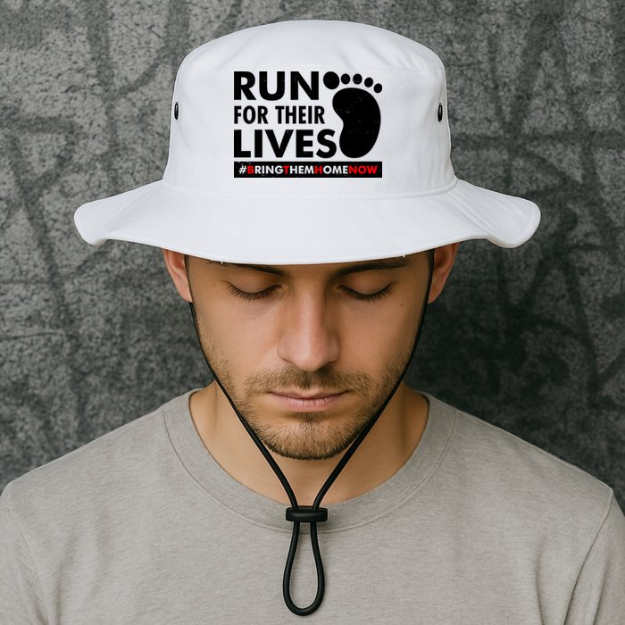 Run For Their Lives #Bring Them Home Now Bucket Hat