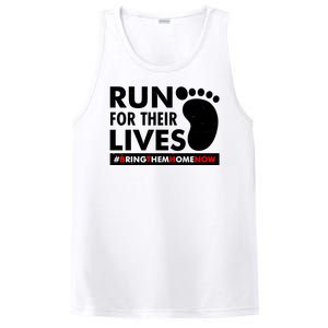 Run For Their Lives #Bring Them Home Now PosiCharge Competitor Tank