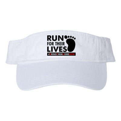 Run For Their Lives #Bring Them Home Now Visor