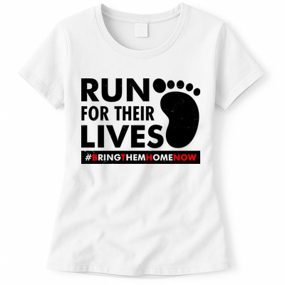 Run For Their Lives #Bring Them Home Now Womens T-Shirt