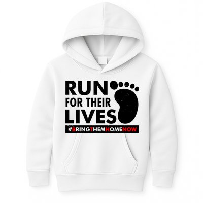 Run For Their Lives #Bring Them Home Now Kids Hoodie