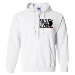 Run For Their Lives #Bring Them Home Now Full Zip Hoodie