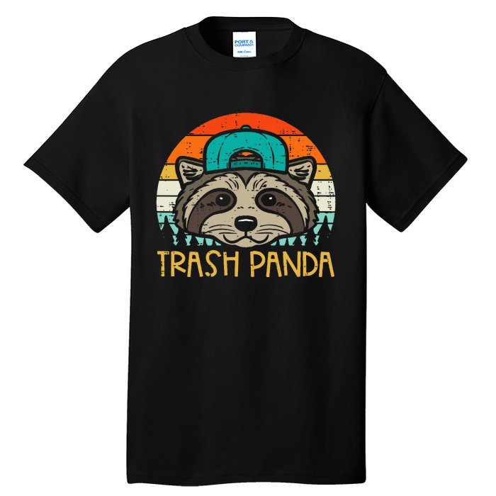 Raccoon Face Trash Panda Cool S.T.R.E.E.T Cat Tall T-Shirt