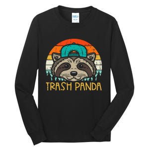 Raccoon Face Trash Panda Cool S.T.R.E.E.T Cat Tall Long Sleeve T-Shirt