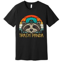 Raccoon Face Trash Panda Cool S.T.R.E.E.T Cat Premium T-Shirt