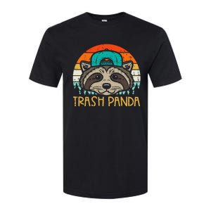 Raccoon Face Trash Panda Cool S.T.R.E.E.T Cat Softstyle CVC T-Shirt