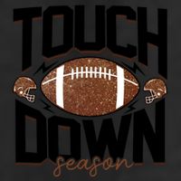Retro Football Touch Down Season 7 Panel Mesh Trucker Snapback Hat
