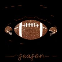 Retro Football Touch Down Season Backpack