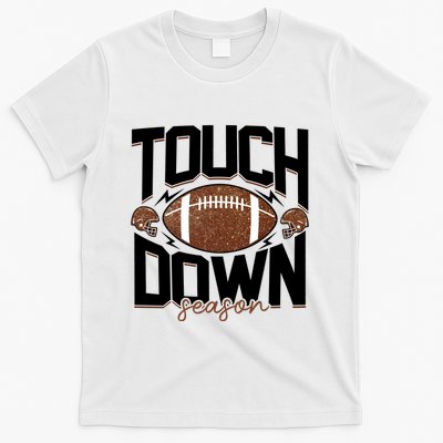 Retro Football Touch Down Season T-Shirt