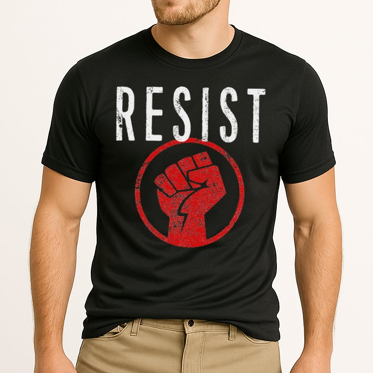 Resist Fist T Be Part Of The Resistance Anti Trump Performance Shirt