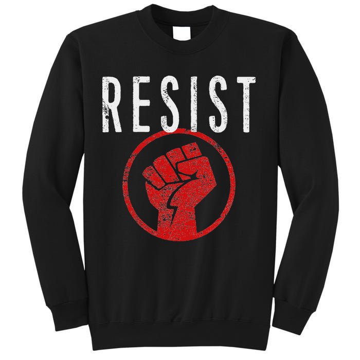 Resist Fist T Be Part Of The Resistance Anti Trump Sweatshirt