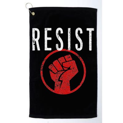 Resist Fist T Be Part Of The Resistance Anti Trump Golf Towel