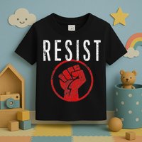 Resist Fist T Be Part Of The Resistance Anti Trump Toddler T-Shirt