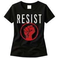 Resist Fist T Be Part Of The Resistance Anti Trump Womens T-Shirt