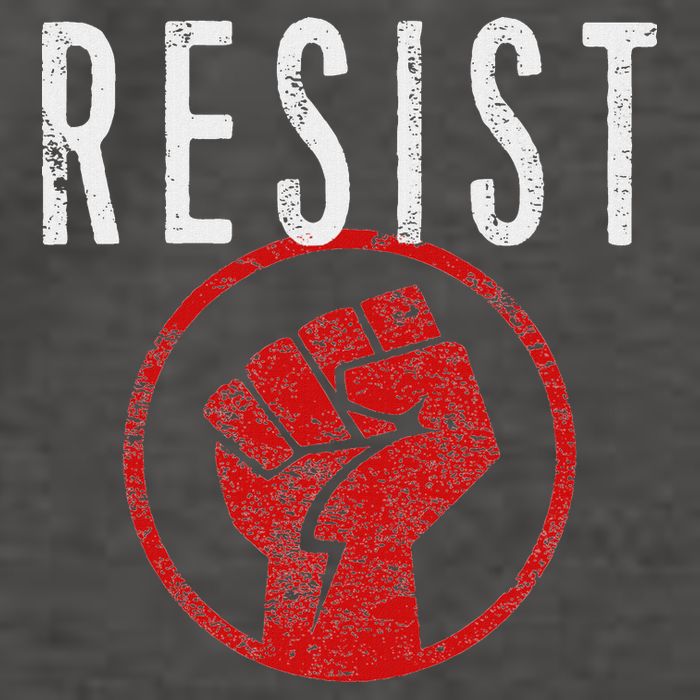 Resist Fist T Be Part Of The Resistance Anti Trump Vector Backpack