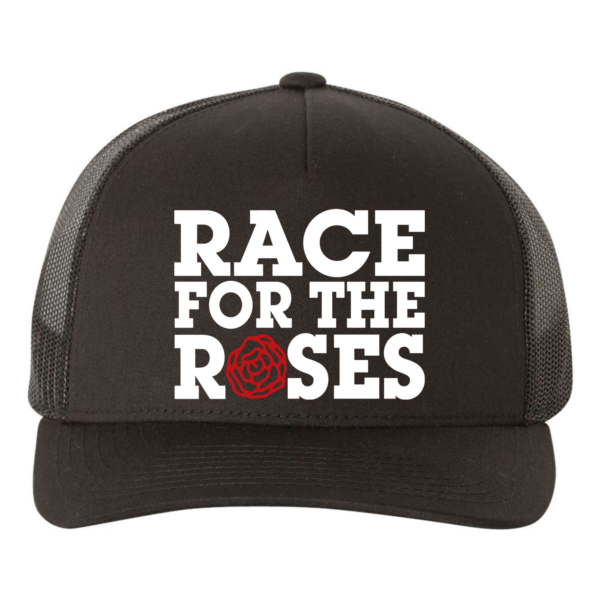 Race For The Roses Yupoong Adult 5-Panel Trucker Hat