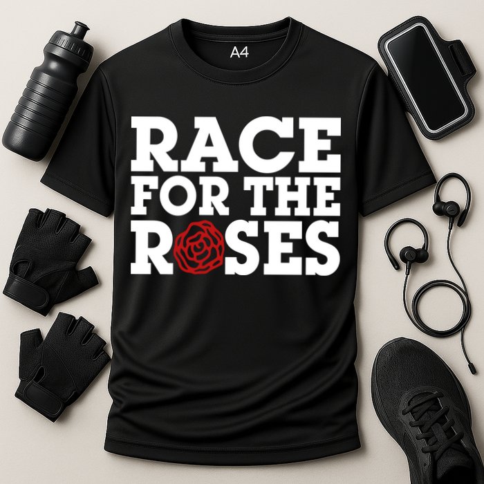 Race For The Roses Cooling Performance Crew T-Shirt