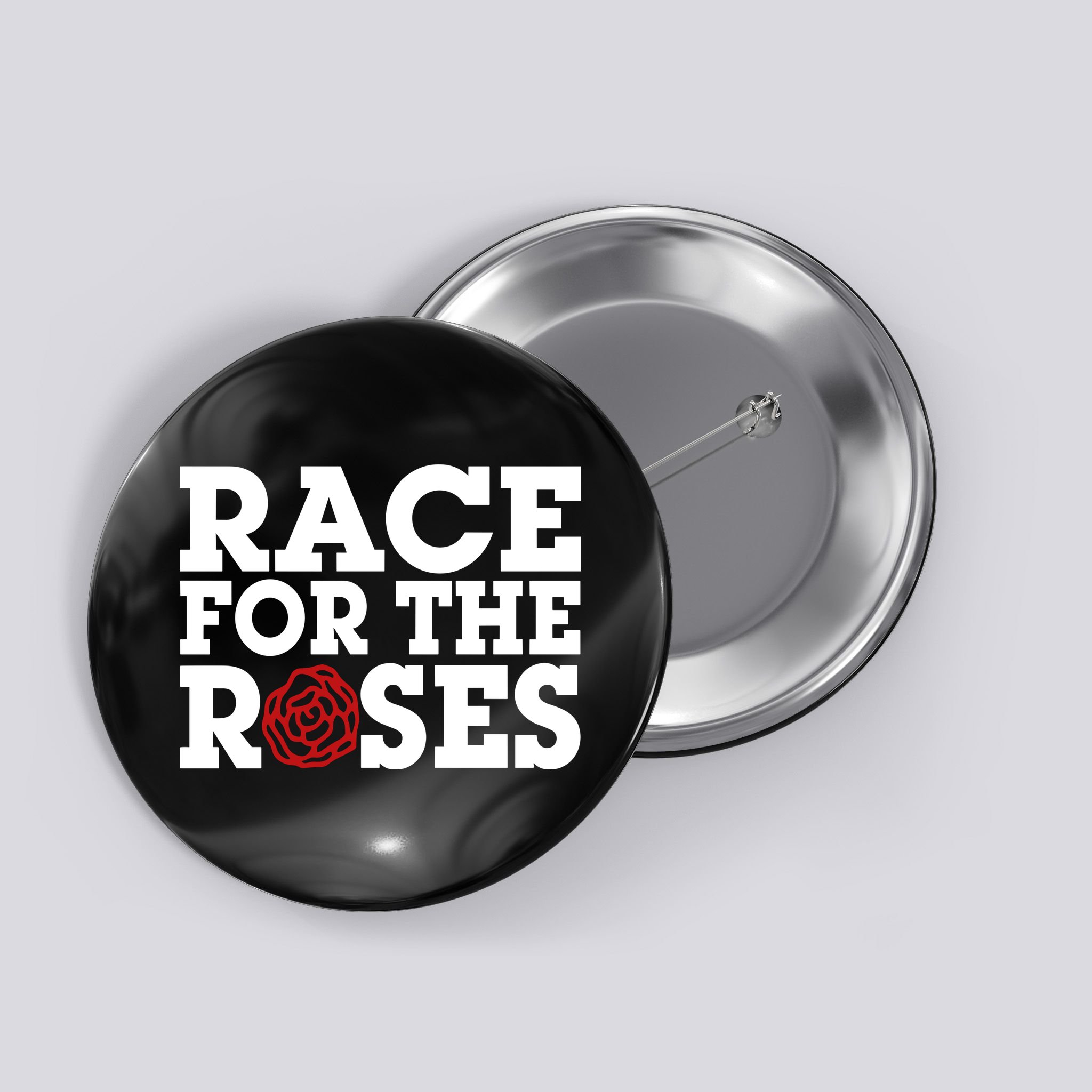 Race For The Roses Button