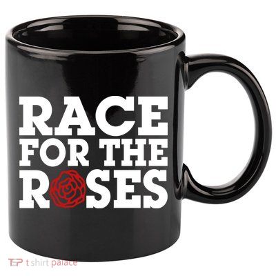 Race For The Roses 11oz C Handle Ceramic Mug