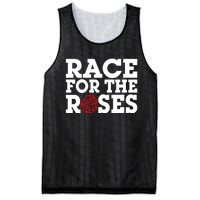 Race For The Roses Mesh Reversible Basketball Jersey Tank